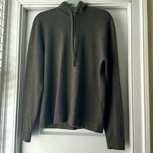 Naadam cashmere hoodie, miss green, unisex small